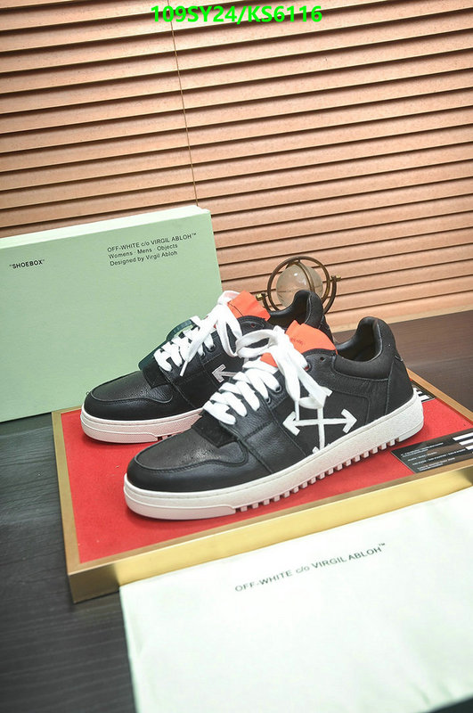 Off-White-Men shoes Code: KS6116 $: 109USD