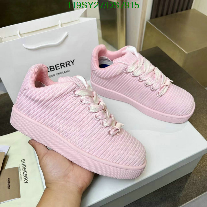 Burberry-Women Shoes Code: DS7915 $: 119USD