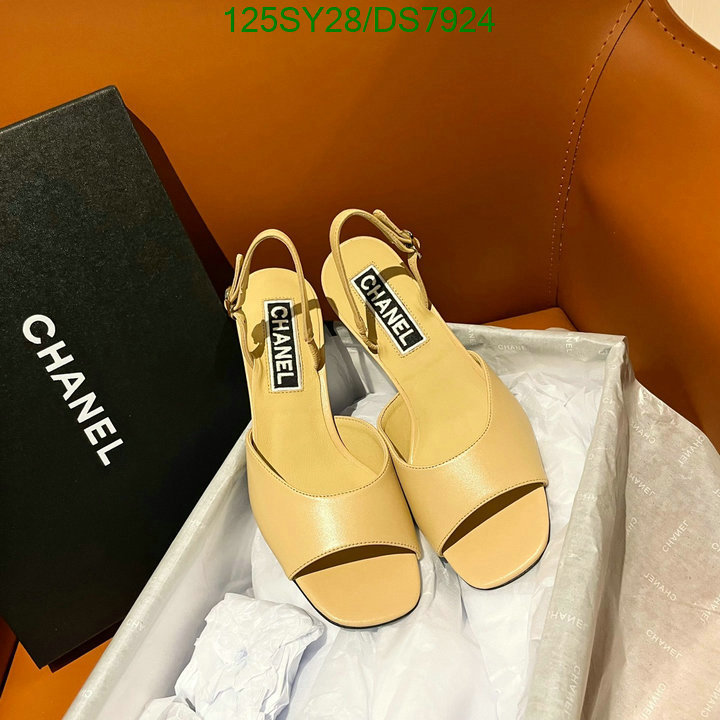 Chanel-Women Shoes Code: DS7924 $: 125USD