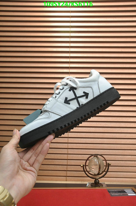 Off-White-Men shoes Code: KS6116 $: 109USD