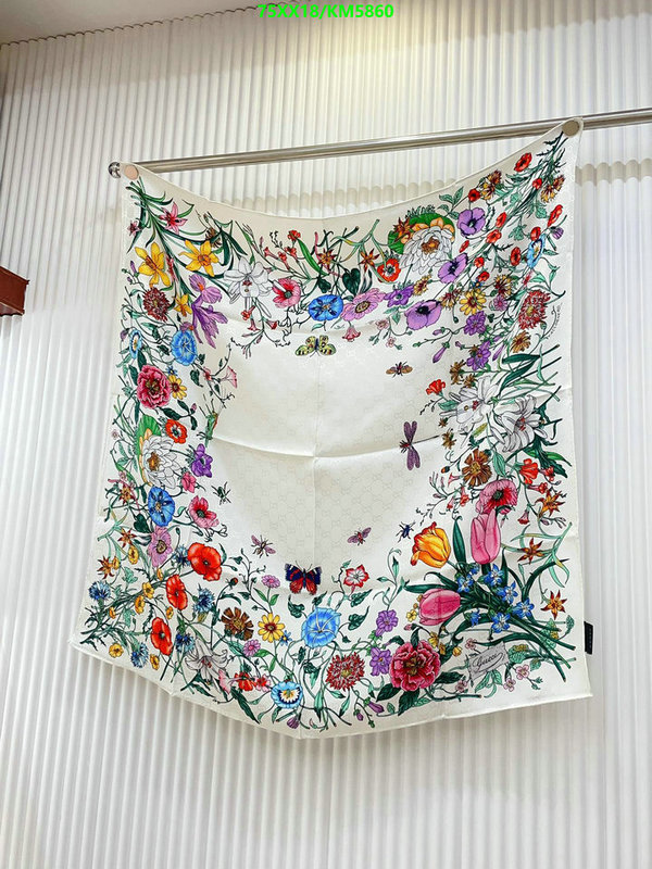 Gucci-Scarf Code: KM5860 $: 75USD