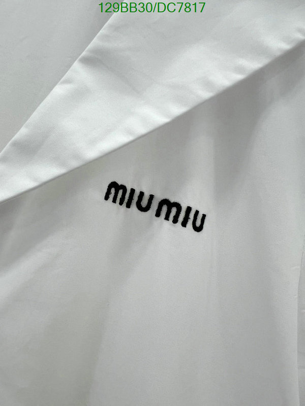 MIUMIU-Clothing Code: DC7817 $: 129USD