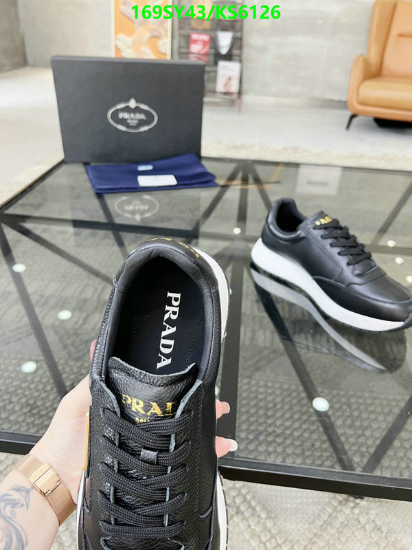 Prada-Men shoes Code: KS6126 $: 169USD