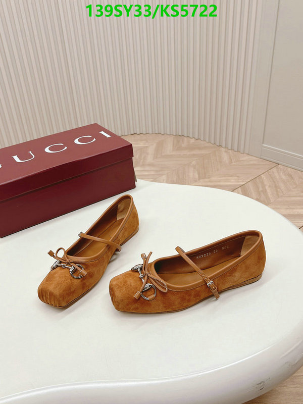 Gucci-Women Shoes Code: KS5722 $: 139USD