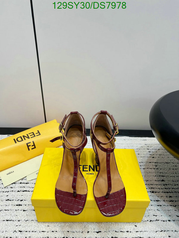 Fendi-Women Shoes Code: DS7978 $: 129USD