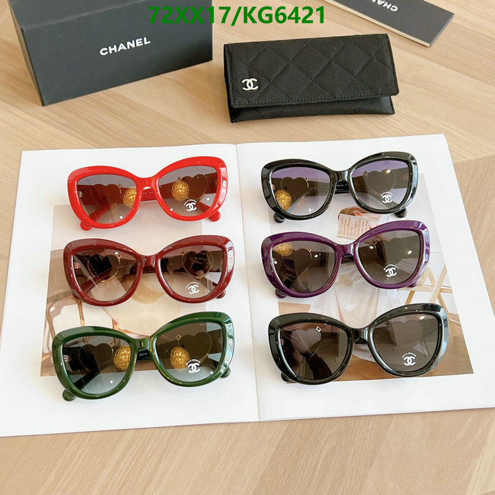 Chanel-Glasses Code: KG6421 $: 72USD