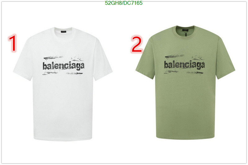 Balenciaga-Clothing Code: DC7165 $: 52USD