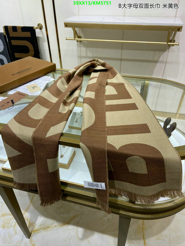 Burberry-Scarf Code: KM5751 $: 59USD