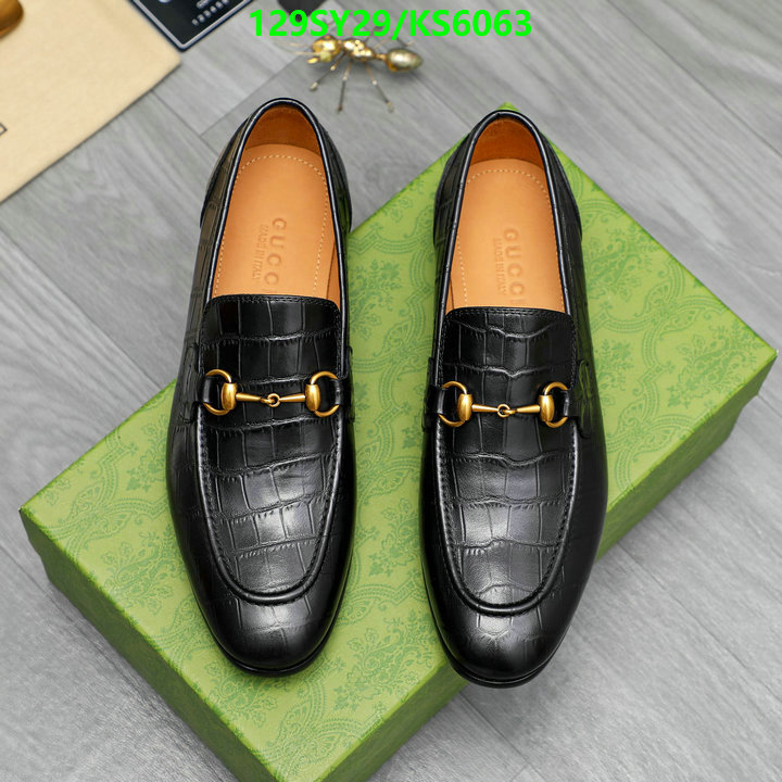 Gucci-Men shoes Code: KS6063 $: 129USD