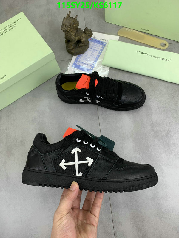 Off-White-Men shoes Code: KS6117 $: 115USD