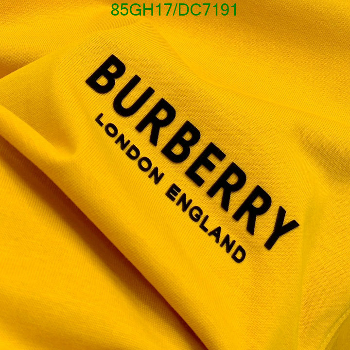 Burberry-Clothing Code: DC7191 $: 85USD