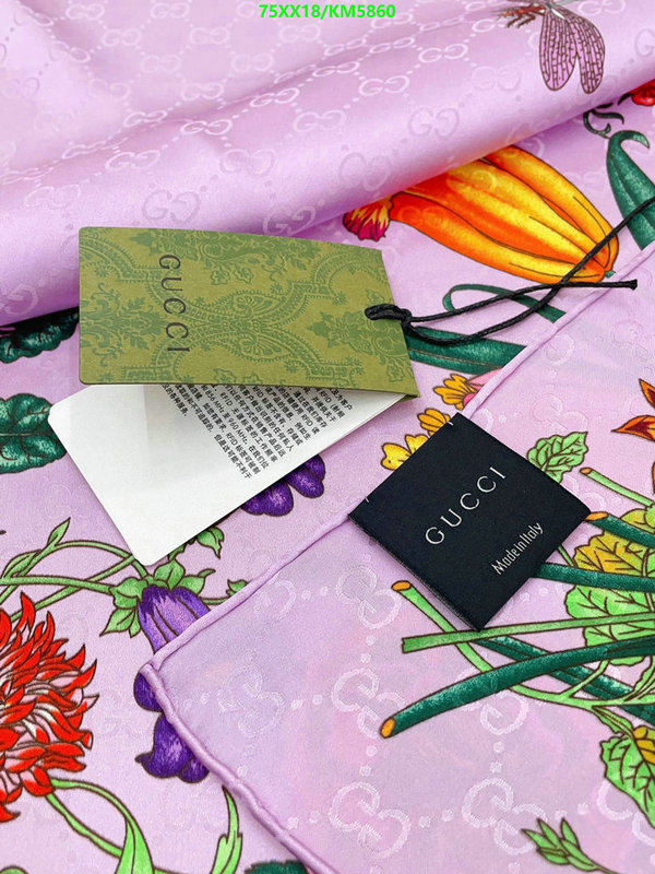 Gucci-Scarf Code: KM5860 $: 75USD