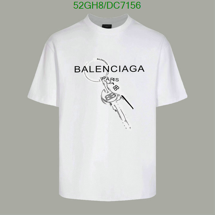 Balenciaga-Clothing Code: DC7156 $: 52USD