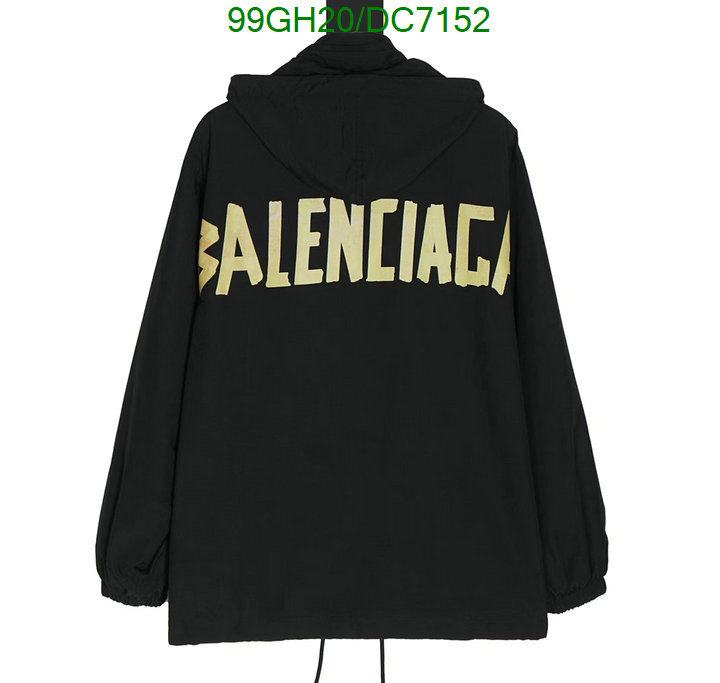 Balenciaga-Clothing Code: DC7152 $: 99USD