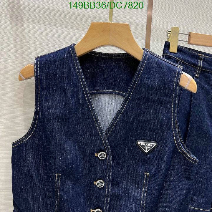 Prada-Clothing Code: DC7820 $: 149USD