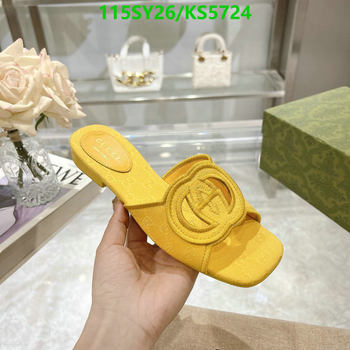Gucci-Women Shoes Code: KS5724 $: 115USD