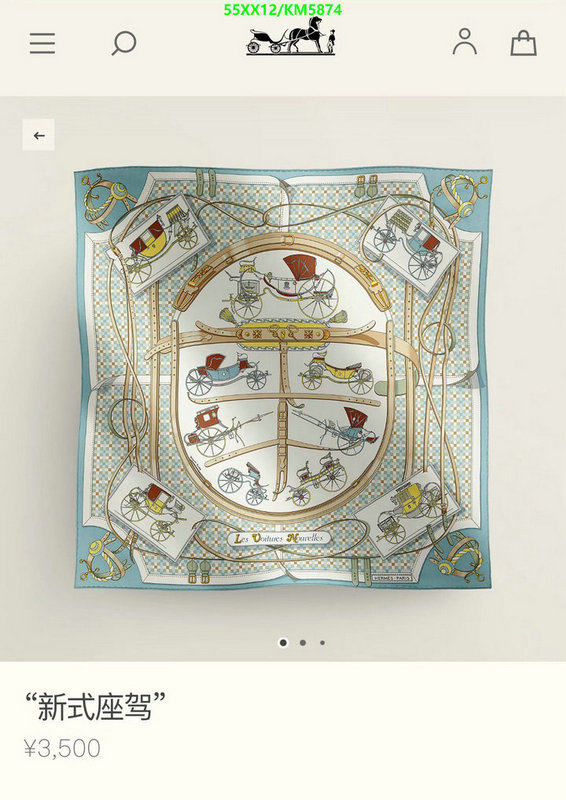 Hermes-Scarf Code: KM5874 $: 55USD