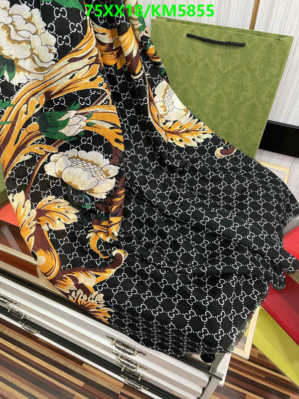 Gucci-Scarf Code: KM5855 $: 75USD