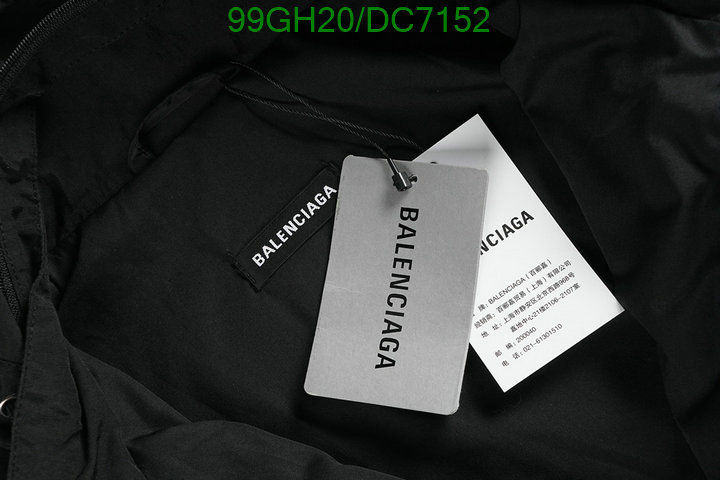 Balenciaga-Clothing Code: DC7152 $: 99USD