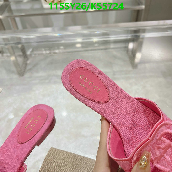 Gucci-Women Shoes Code: KS5724 $: 115USD