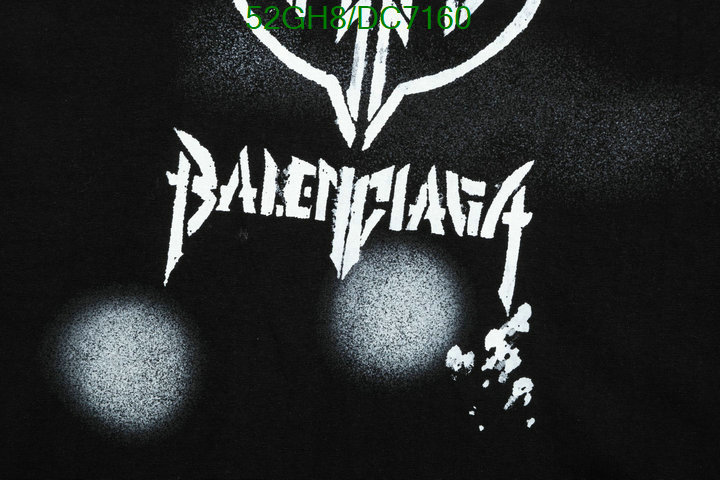 Balenciaga-Clothing Code: DC7160 $: 52USD