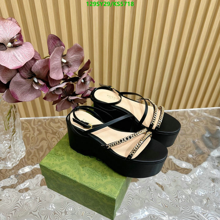 Gucci-Women Shoes Code: KS5718 $: 129USD