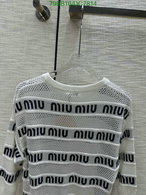 MIUMIU-Clothing Code: DC7814 $: 79USD