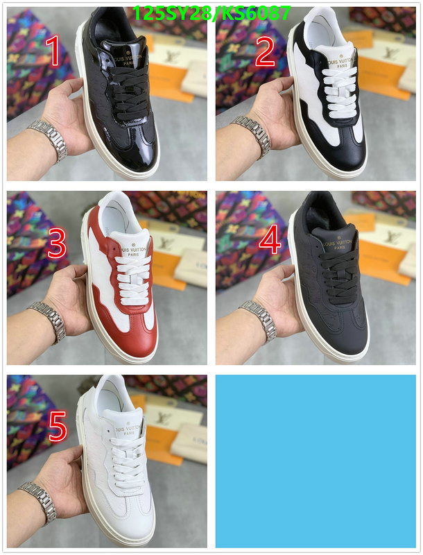 LV-Men shoes Code: KS6087 $: 125USD