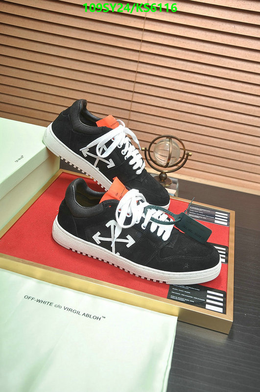 Off-White-Men shoes Code: KS6116 $: 109USD