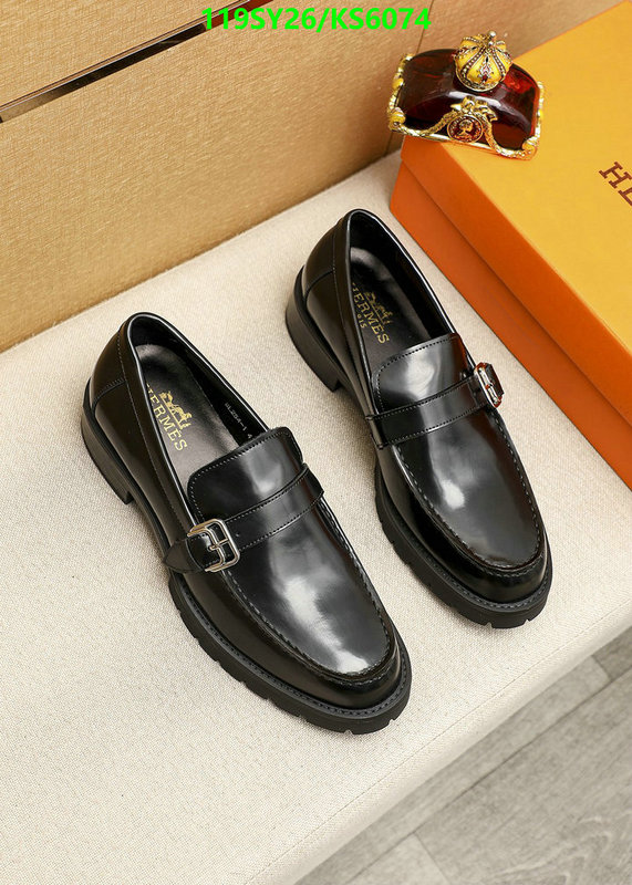 Hermes-Men shoes Code: KS6074 $: 119USD