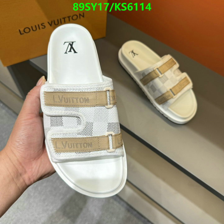 LV-Men shoes Code: KS6114 $: 89USD