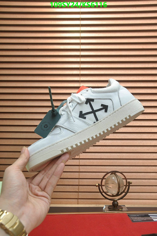 Off-White-Men shoes Code: KS6116 $: 109USD