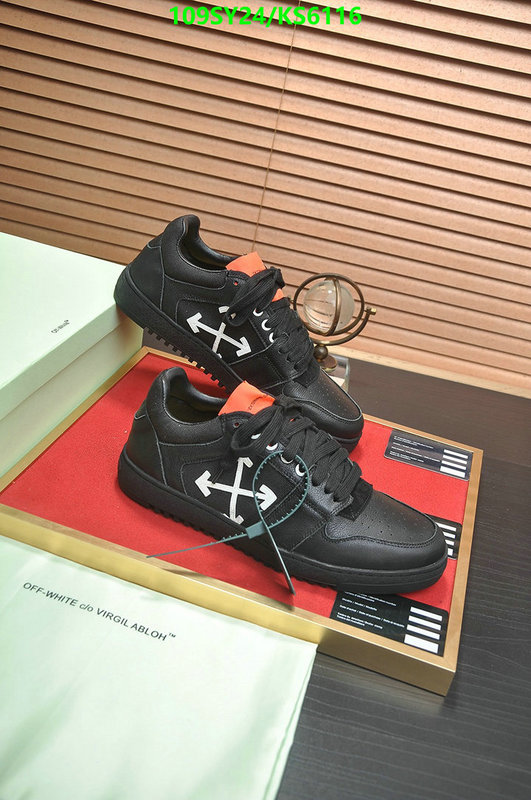 Off-White-Men shoes Code: KS6116 $: 109USD