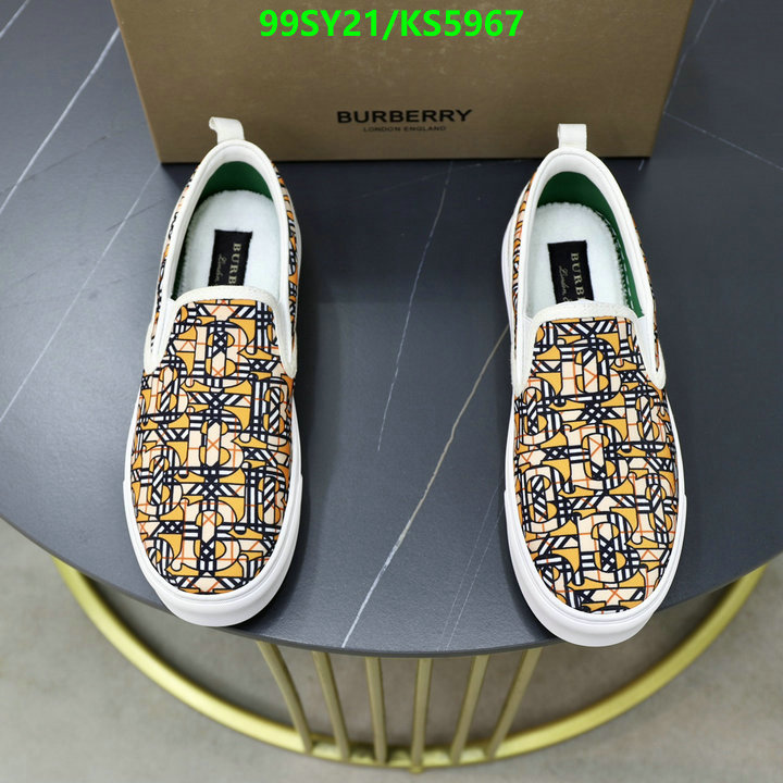 Burberry-Men shoes Code: KS5967 $: 99USD