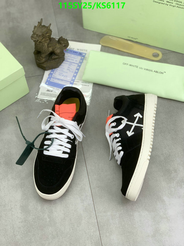 Off-White-Men shoes Code: KS6117 $: 115USD