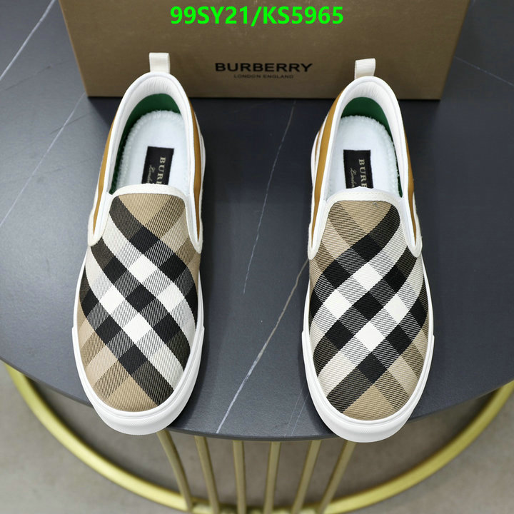 Burberry-Women Shoes Code: KS5965 $: 99USD