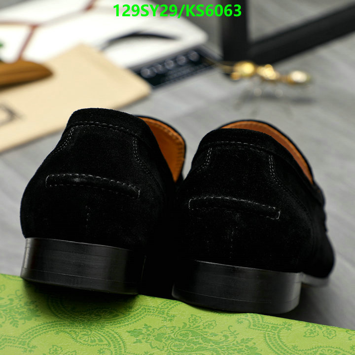 Gucci-Men shoes Code: KS6063 $: 129USD