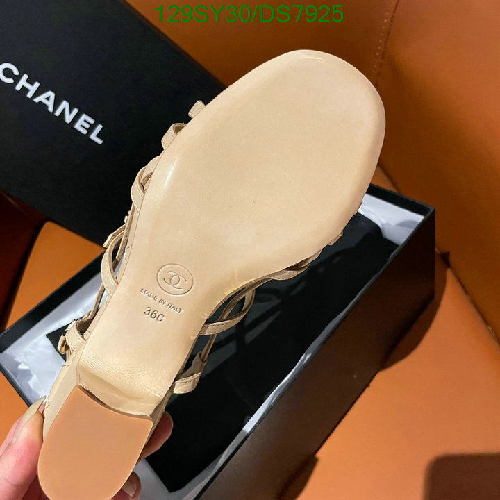 Chanel-Women Shoes Code: DS7925 $: 129USD