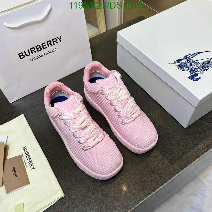 Burberry-Women Shoes Code: DS7915 $: 119USD