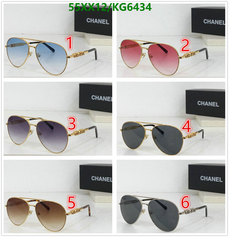 Chanel-Glasses Code: KG6434 $: 55USD