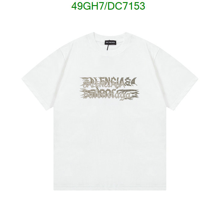 Balenciaga-Clothing Code: DC7153 $: 49USD