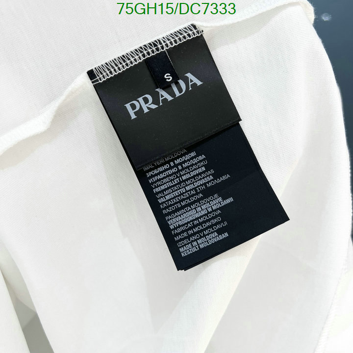 Prada-Clothing Code: DC7333 $: 75USD