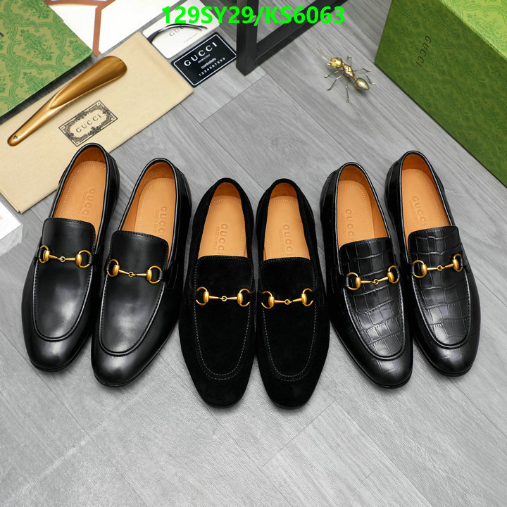 Gucci-Men shoes Code: KS6063 $: 129USD