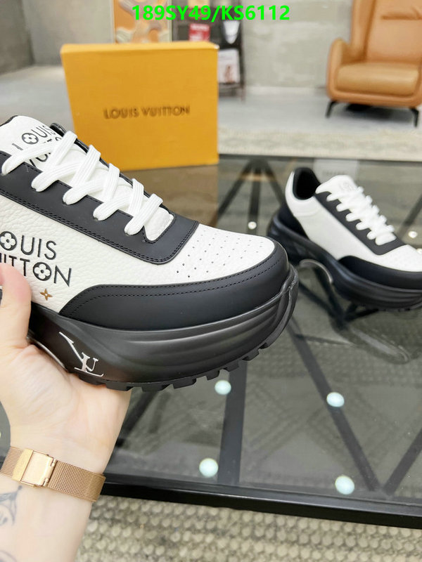 LV-Men shoes Code: KS6112 $: 189USD