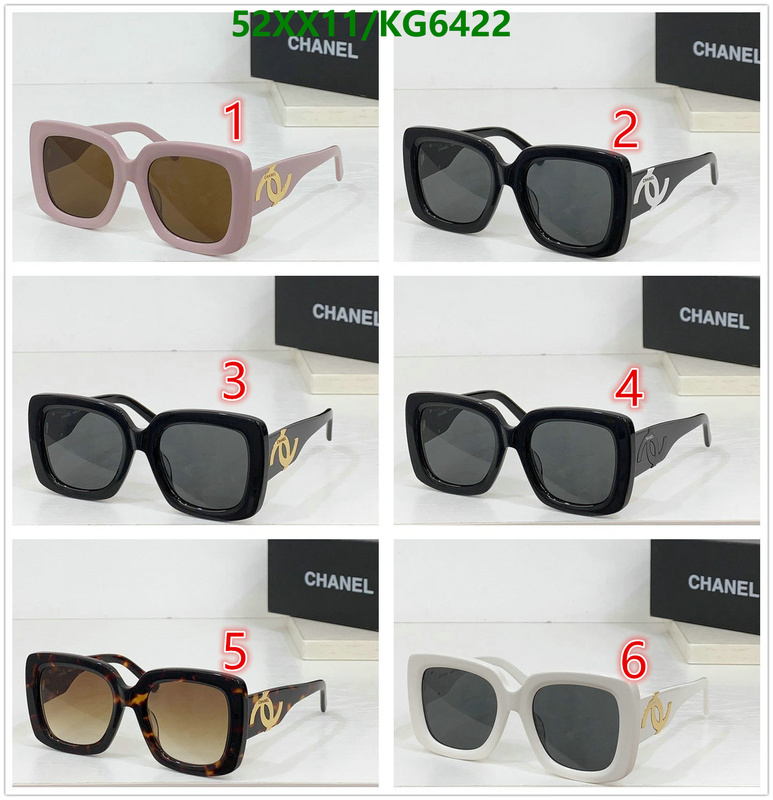 Chanel-Glasses Code: KG6422 $: 52USD