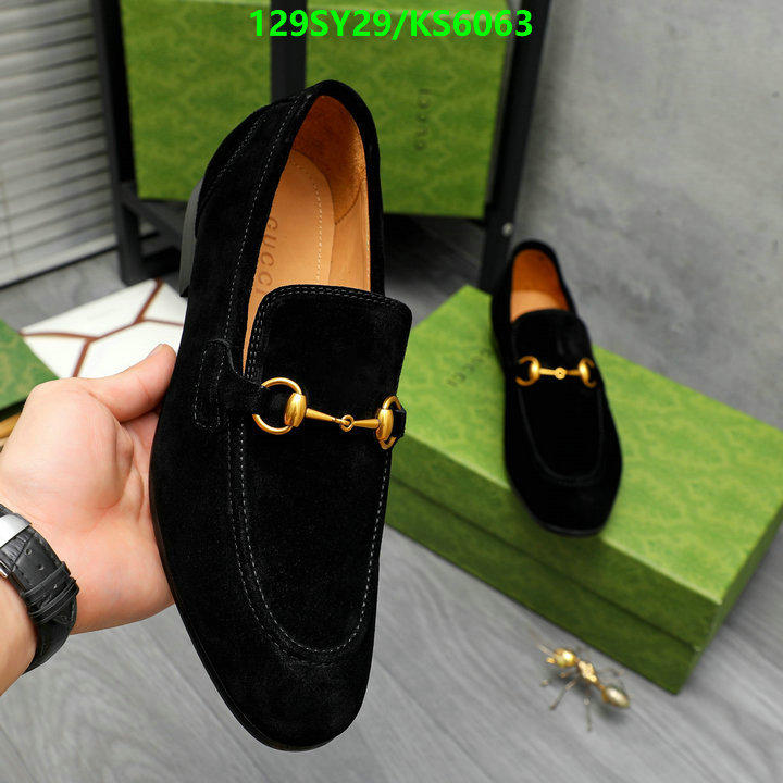 Gucci-Men shoes Code: KS6063 $: 129USD