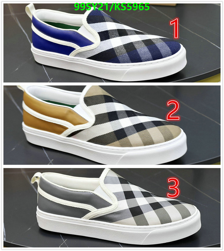 Burberry-Men shoes Code: KS5965 $: 99USD