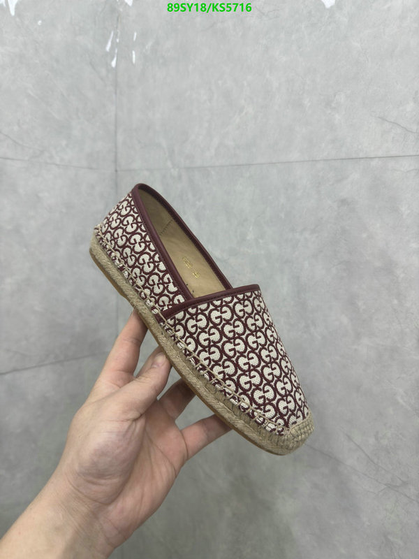 Gucci-Women Shoes Code: KS5716 $: 89USD