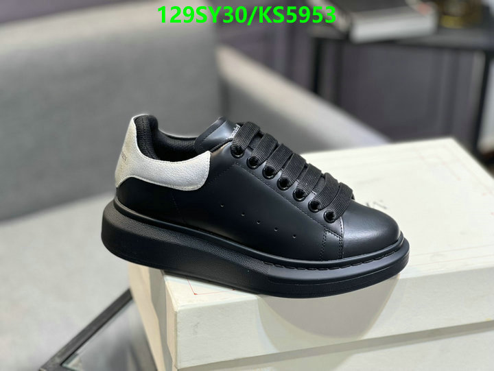 Alexander Mcqueen-Men shoes Code: KS5953 $: 129USD