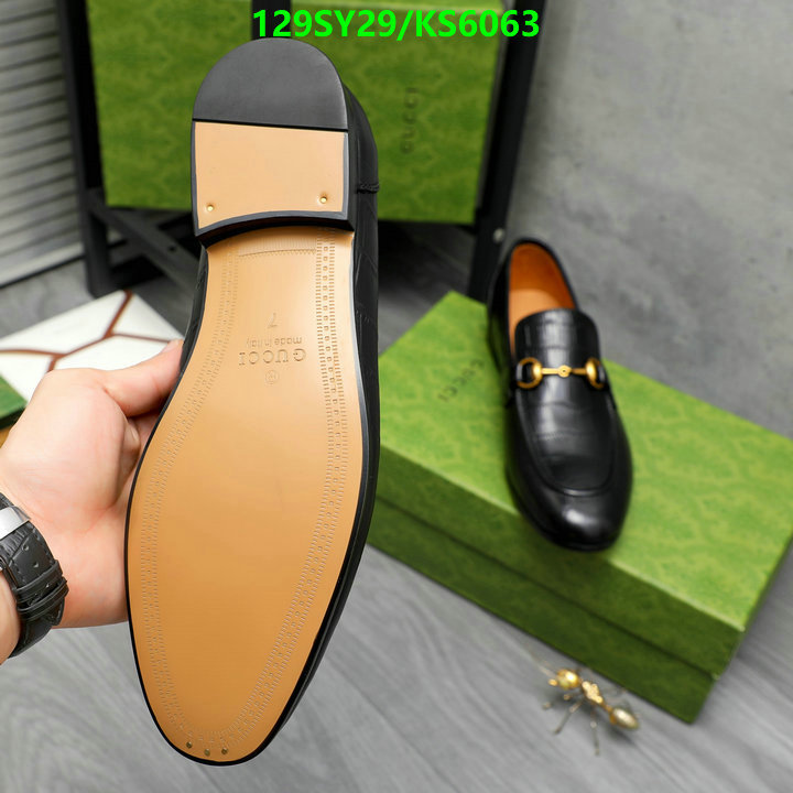 Gucci-Men shoes Code: KS6063 $: 129USD